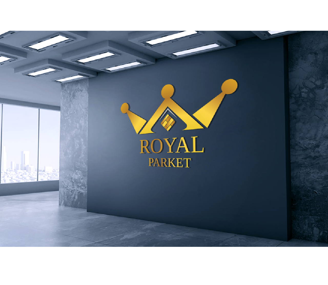 Dizajn Logotipa - Royal Parket logomockup-1.webp | iDEV IT Solutions & Services